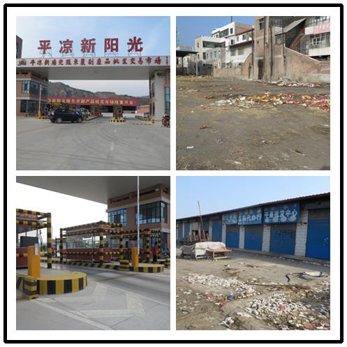 平凉日报：城区东郊蔬果批发市场棚改视察  - 集团动态 - 新疆大湾房产（集团）有限公司